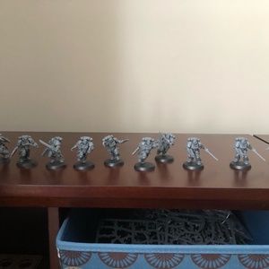 Miniature models half box paint set